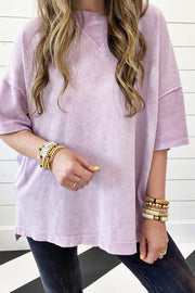 Mineral Wash Oversized Tee