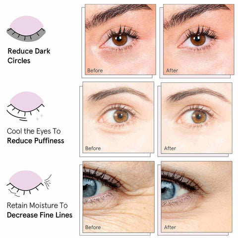 Pink Moisturizing Under Eye Masks