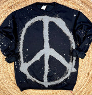 PREORDER: Grafitti Peace Sweatshirt in Two Colors