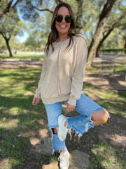 PREORDER: Best Selling Elliott Exposed Seam Sweatshirt in Five Colors