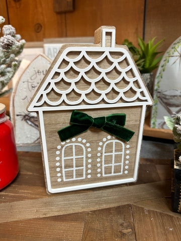 Wooden Christmas Block