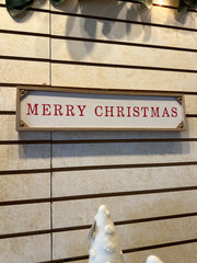 Wooden Christmas Block