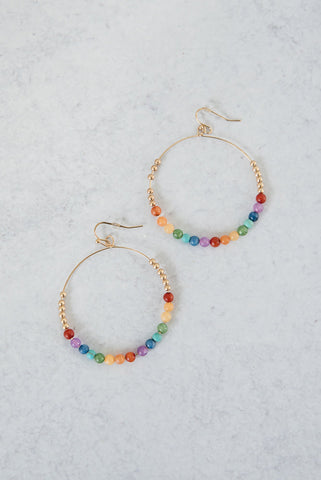 Better Days Earrings in Rainbow