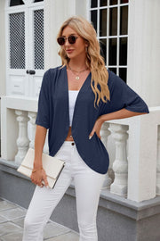 Solid Circle Cardigan