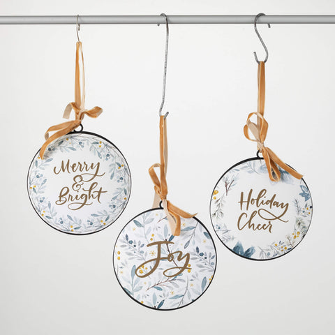 Holiday Disc Ornament