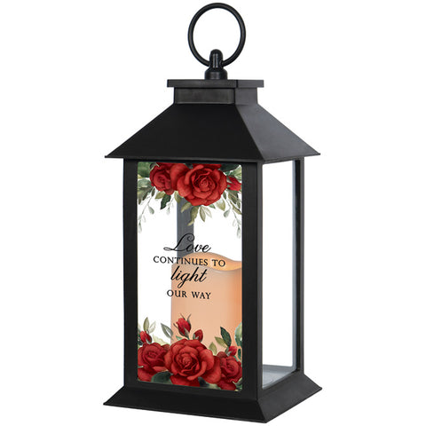 Love Continues Lantern - Courtyard Style